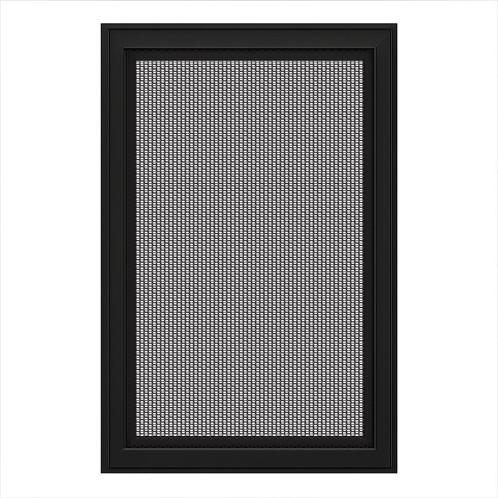 Aluminium security window and door screen system
